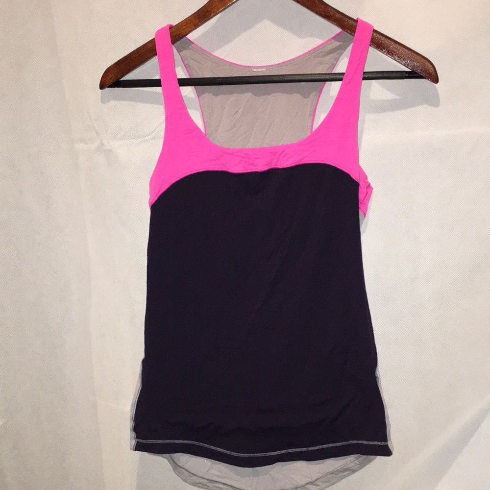Lululemon Athletica Colorblock Tank Top